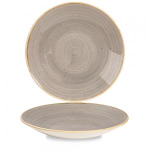 Stonecast Grey  Deep Coupe Plate 11´ Box 12´