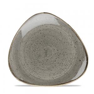 Stonecast Grey Lotus Plate  Box 12