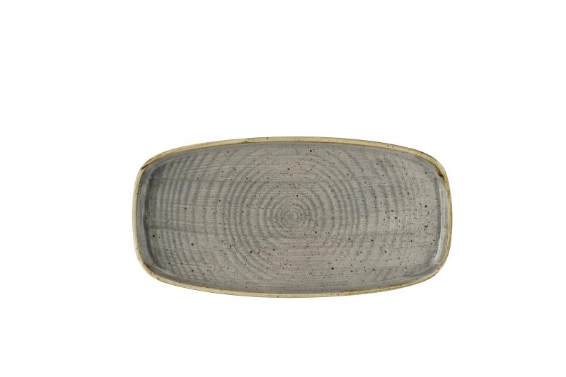 Stonecast Grey Oblong Chefs Plates 11 5/8X5 7/8´ Box 6´