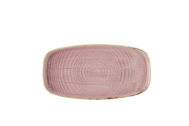 Stonecast Petal Pink Oblong Chefs Plates 12 5/8X7 1/4´ Box 6´