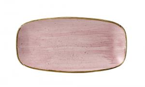 STONECAST PETAL PINK  CHEFS OBLONG PLATE 11 3/4X6´ BOX 12´