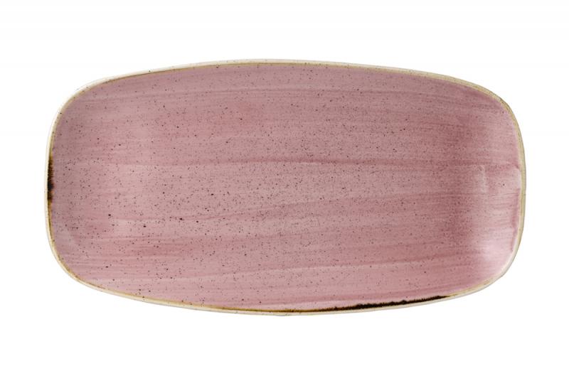 Stonecast Petal Pink  Chefs Oblong Plate 13 7/8X7 3/8´ Box 6´