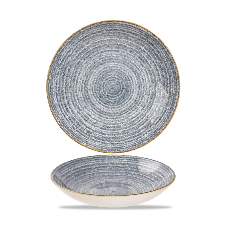 Studio Prints Slate Blue  Coupe Bowl 7.25´ Box 12´