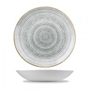 Studio Prints Stone Grey Evolve Coupe Bowl 9.75´ Box 12´