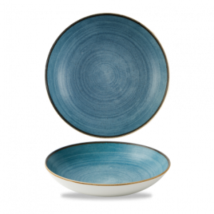 Stonecast Raw Teal  Coupe Bowl 7.25´ Box 12´