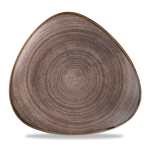 Stonecast Raw Brown Lotus Plate 10´ Box 12´