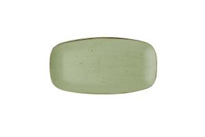 Stonecast Sage Green  Chefs Oblong Plate 13 7/8X7 3/8´ Box 6´