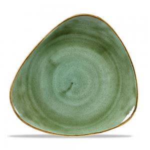 Stonecast Samphire Green Lotus Plate 10´ Box 12´