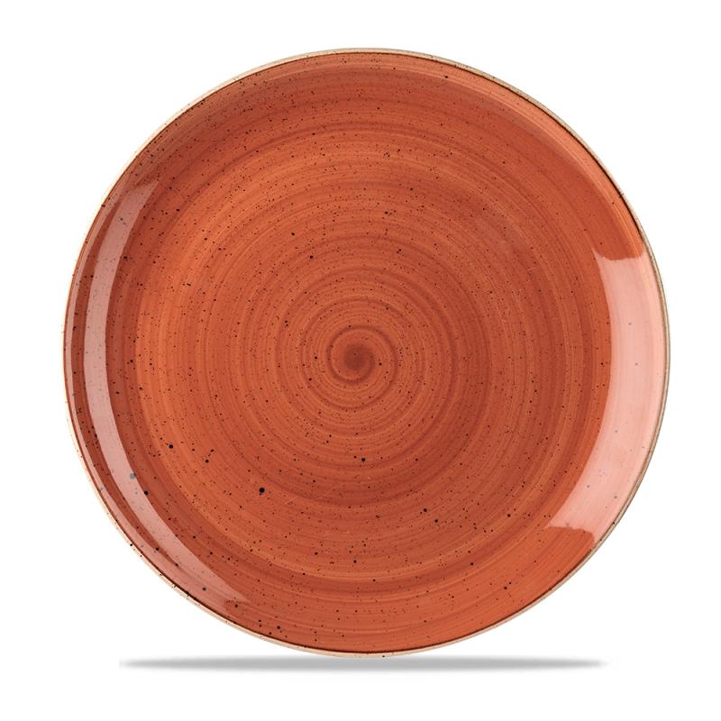 Stonecast Spiced Orange Evolve Coupe Plate 28.8Cm Box 12