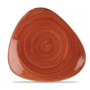 Stonecast Spiced Orange Lotus Plate  Box 12