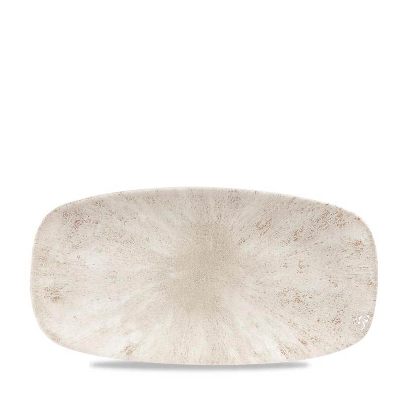 Stone Agate Grey  Chefs Oblong Plate 11 3/4X6 Box 12