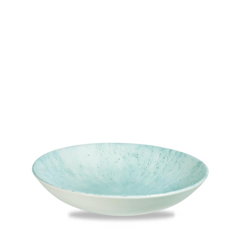 Stone Aquamarine Evolve Coupe Bowl 9.75´ Box 12´