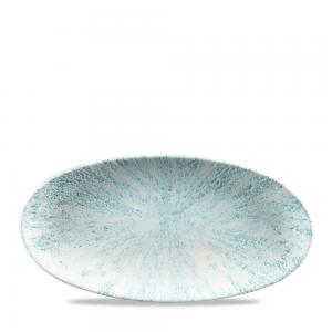 Stone Aquamarine Oval Chefs Plate 11 4/5X5 3/4´ Box 12´