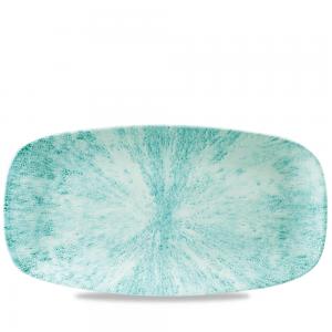 Stone Aquamarine  Chefs Oblong Plate 13 7/8X7 3/8´ Box 6´