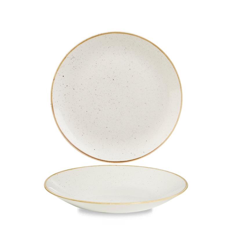 Stonecast Barley White  Deep Coupe Plate 8 2/3´ Box 12´