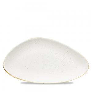 Stonecast Barley White Triangle Chefs Plate 13 3/4´X7 3/8´´ Box 6´