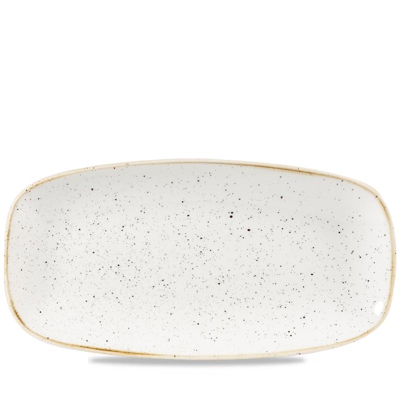 Stonecast Barley White  Chefs Oblong Plate 11 3/4X6´ Box 12´