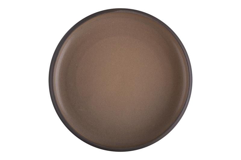 Taupe Celesta Flat Plate 22 cm