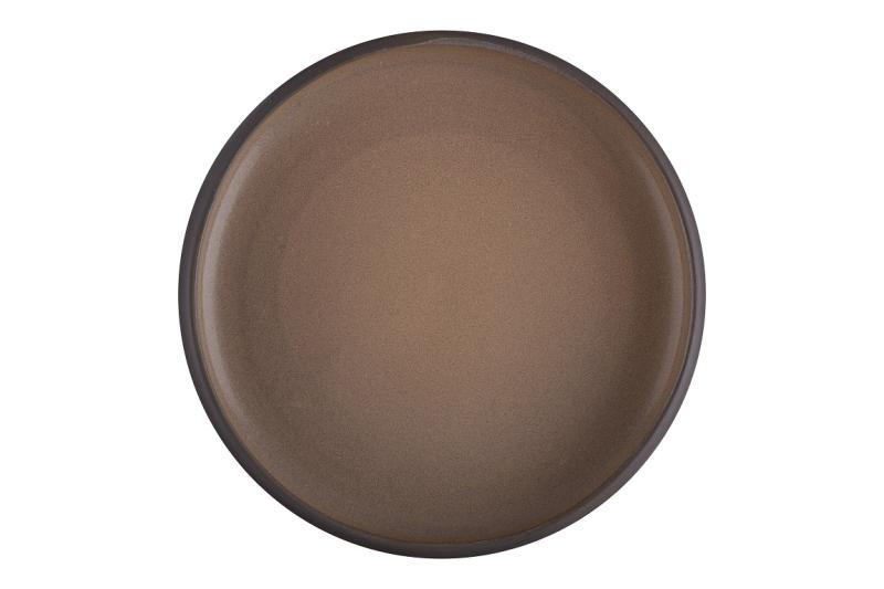 Taupe Celesta Flat Plate 22 cm