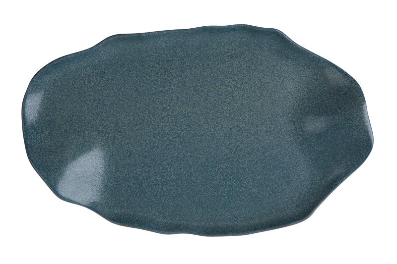 Teal Sonnet Platter 23 cm