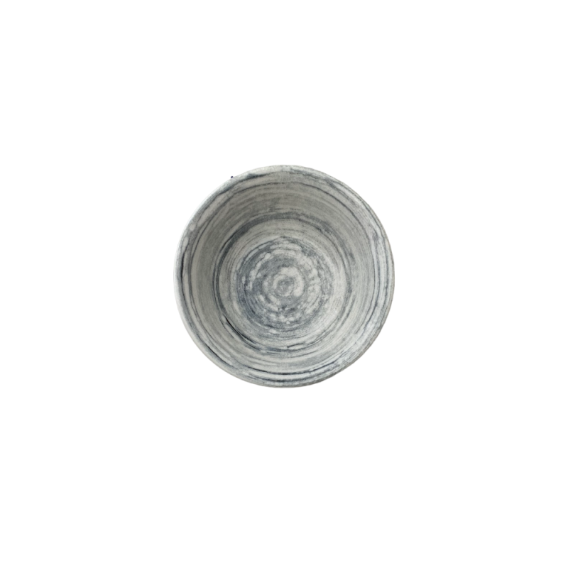 Swirl Grey Tuval Bowl 15 cm 340 cc