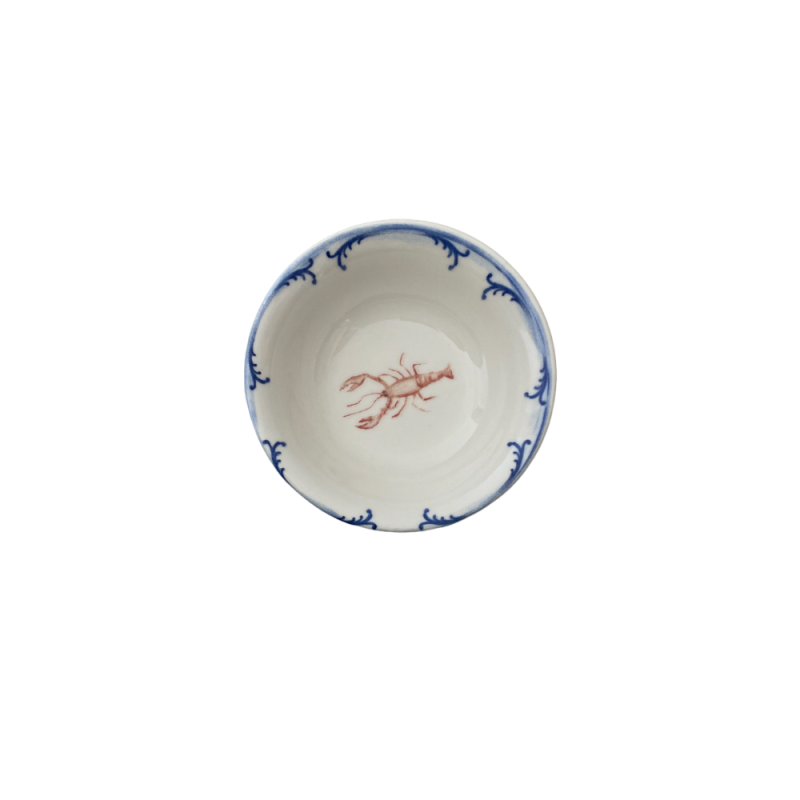 Lobster Blue Tuval Bowl 15 cm 340 cc