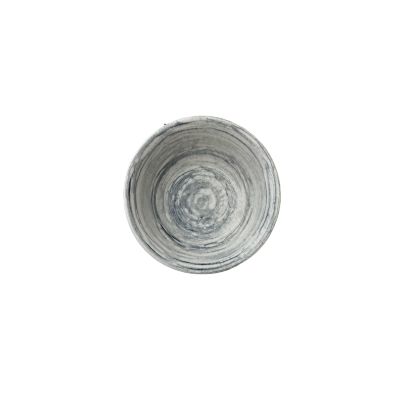 Swirl Grey Tuval Bowl 17 cm 500 cc