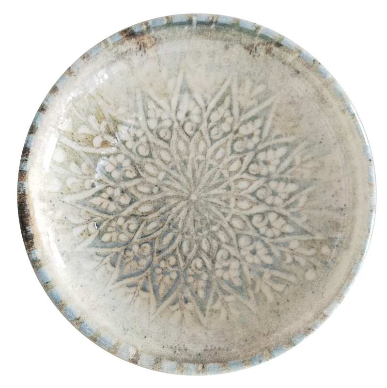 Granada Turquoise Tuval Bowl 17 cm 500 cc
