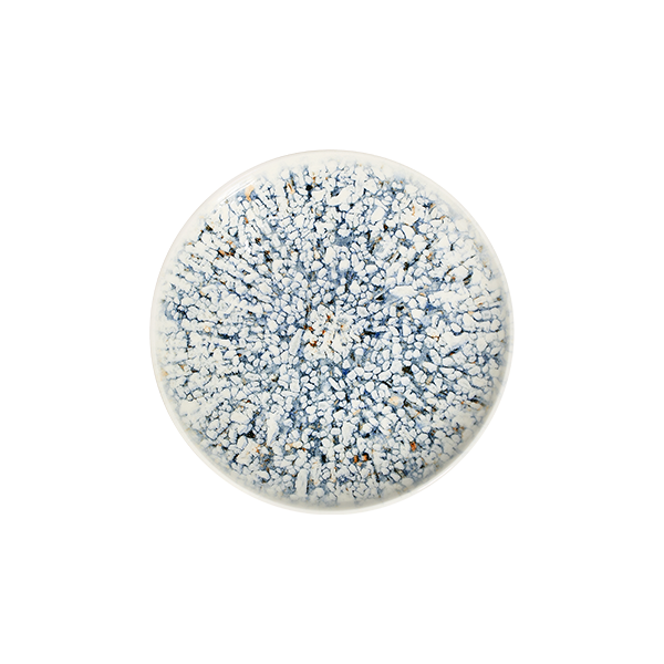 Mosaic Blue Tuval Deep Plate 20 cm 550 cc