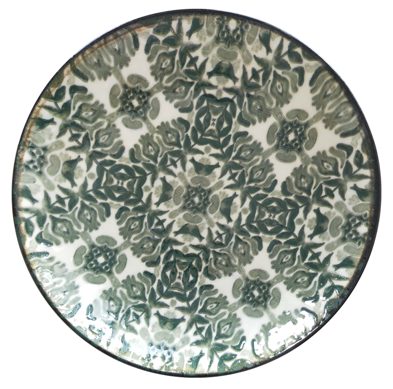 Seville Green Tuval Deep Plate 20 cm 550 cc