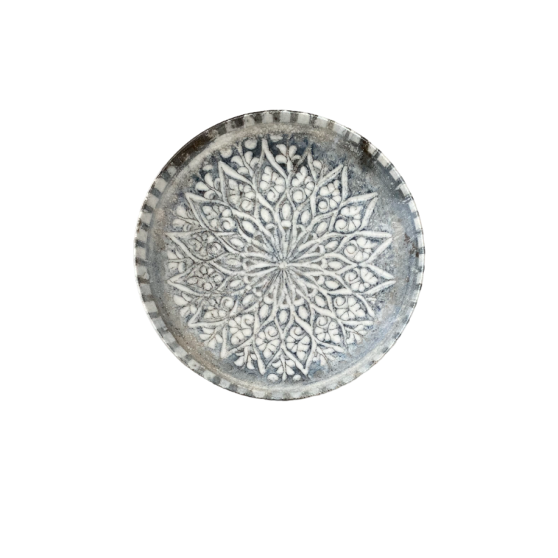 Granada Grey Tuval Deep Plate 20 cm 550 cc