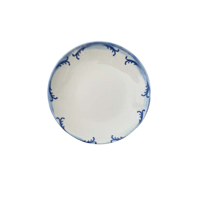 Lobster Blue Tuval Deep Plate 20 cm 550 cc