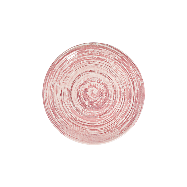 Swirl Pink Tuval Flat Plate 20 cm