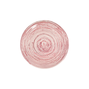 Swirl Pink Tuval Flat Plate 20 cm