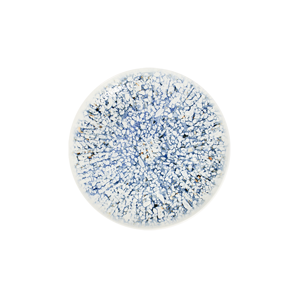Mosaic Blue Tuval Flat Plate 20 cm