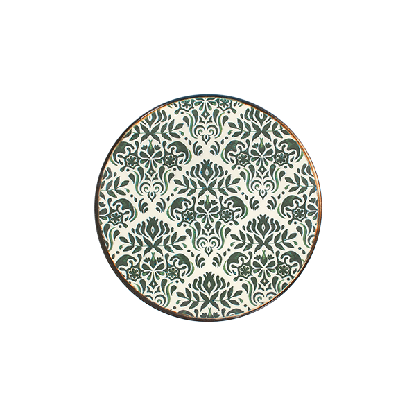 Toledo Green Tuval Flat Plate 20 cm