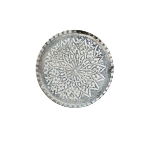 Granada Grey Tuval Flat Plate 20 cm