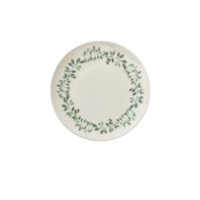 Garden Green Tuval Flat Plate 20 cm