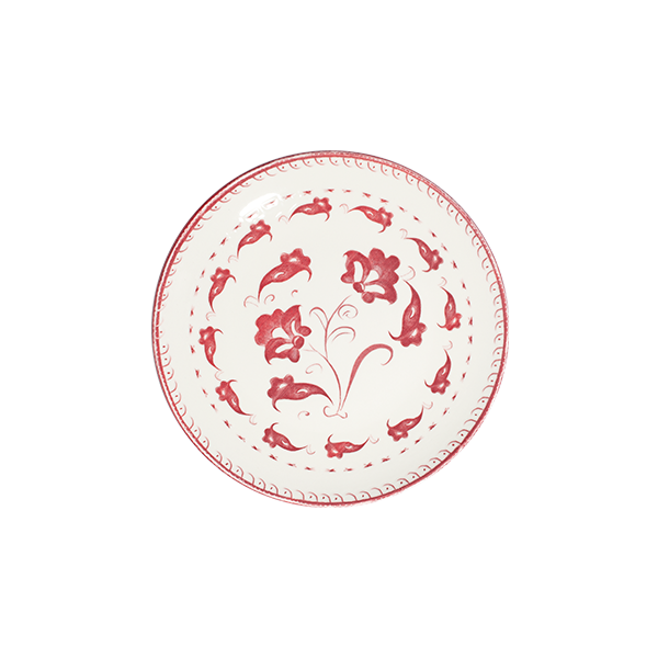 Eden Red Tuval Flat Plate 20 cm