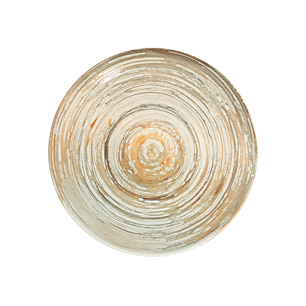 Swirl Sand Tuval Flat Plate 25 cm