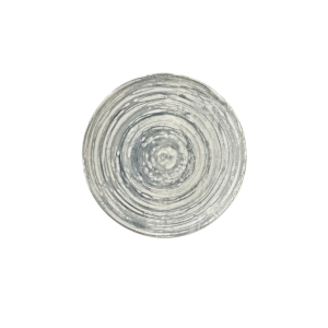 Swirl Grey Tuval Flat Plate 25 cm