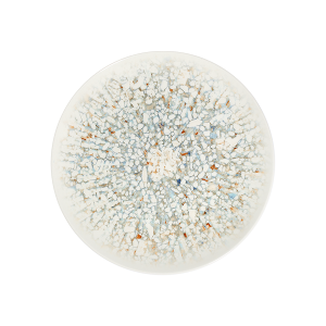 Mosaic Turquoise Tuval Flat Plate 25 cm