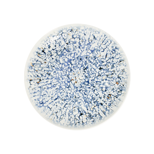 Mosaic Blue Tuval Flat Plate 25 cm