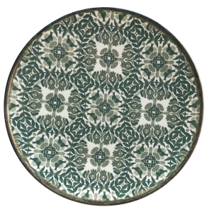 Seville Green Tuval Flat Plate 25 cm