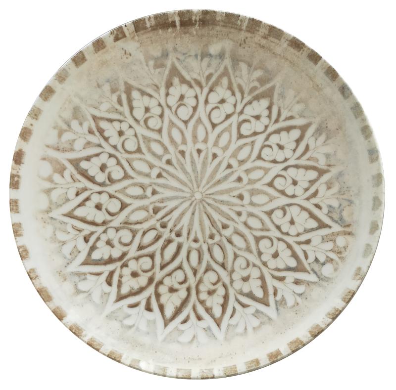Granada Sand Tuval Flat Plate 25 cm