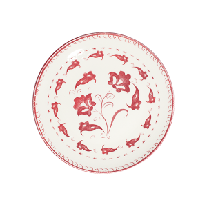 Eden Red Tuval Flat Plate 25 cm