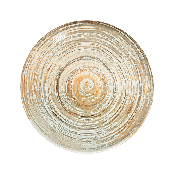 Swirl Sand Tuval Flat Plate 28 cm