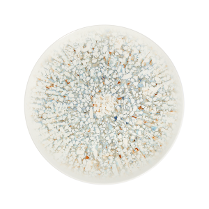 Mosaic Turquoise Tuval Flat Plate 28 cm