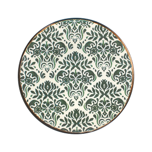 Toledo Green Tuval Flat Plate 28 cm