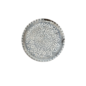 Granada Grey Tuval Flat Plate 28 cm